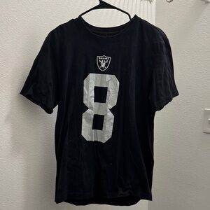 Raiders Black Short Sleeve Tee